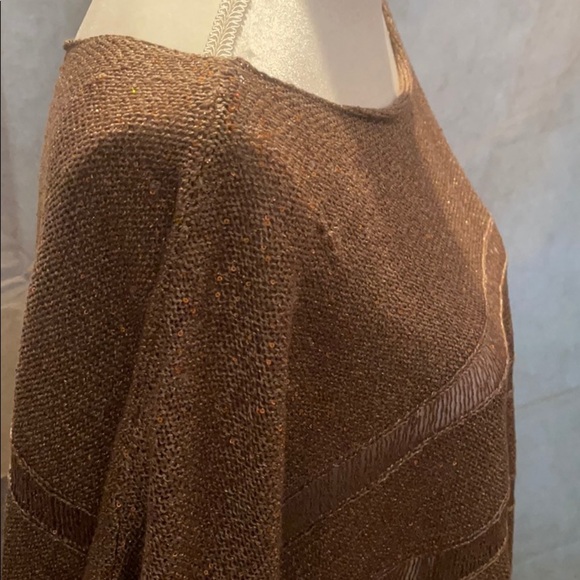 Rock & Republic Copper Metallic Delicate Sweater - Picture 3 of 9